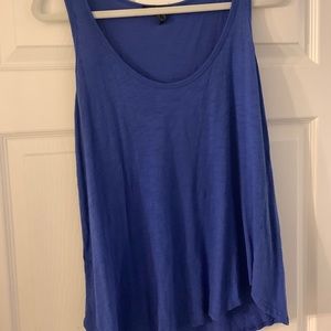 Blue tank top